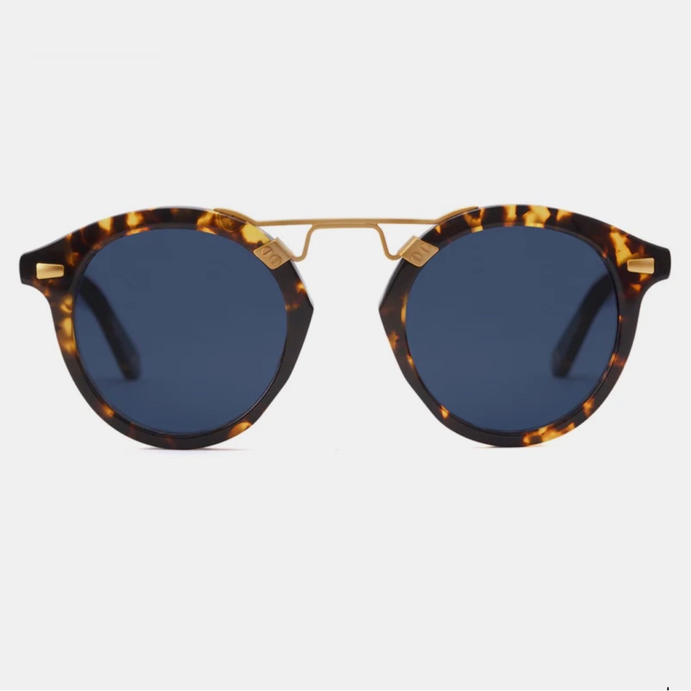 Krewe STL II Bengal Polarized 24k Blue Lenses